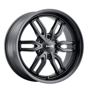 Ridler 609 Matte black 20x9 +30 6x135mm 87.1mm