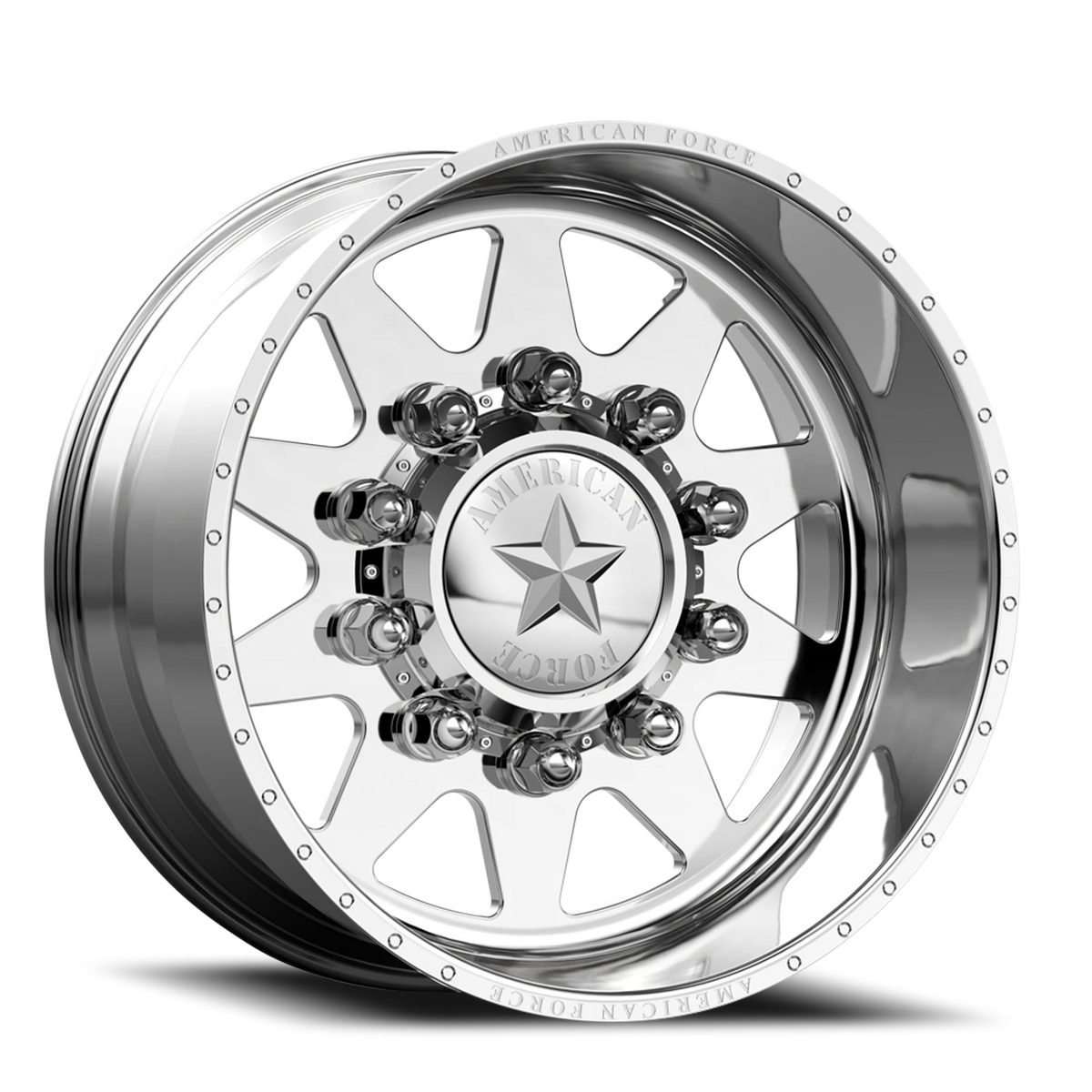 American Force 611 Independence SSBR Polished 24x14 -72 8x165.1mm 117mm - Wheelwiz