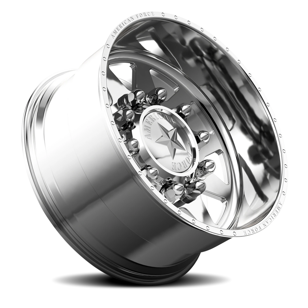 American Force 611 Independence SSBR Polished 26x12 -40 8x165.1mm 122mm - Wheelwiz