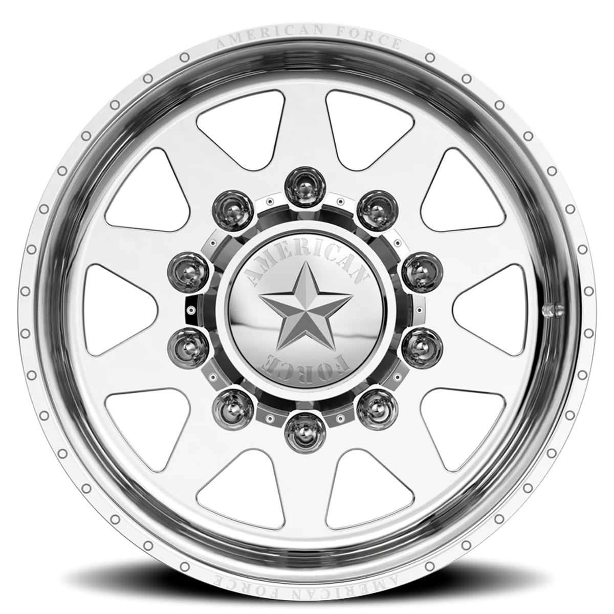 American Force 611 Independence SSBR Polished 22x14 -72 8x200mm 142mm - Wheelwiz