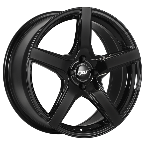 DAI COR Gloss Black 16x7 +40 5x114.3mm 67.1mm - WheelWiz