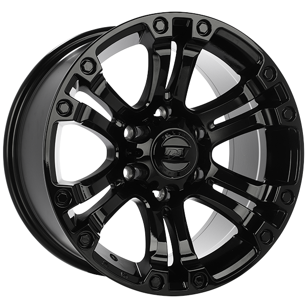 DAI CRUSHER Gloss Black 17x9 +20 6x139.7mm 108.1mm - Wheelwiz