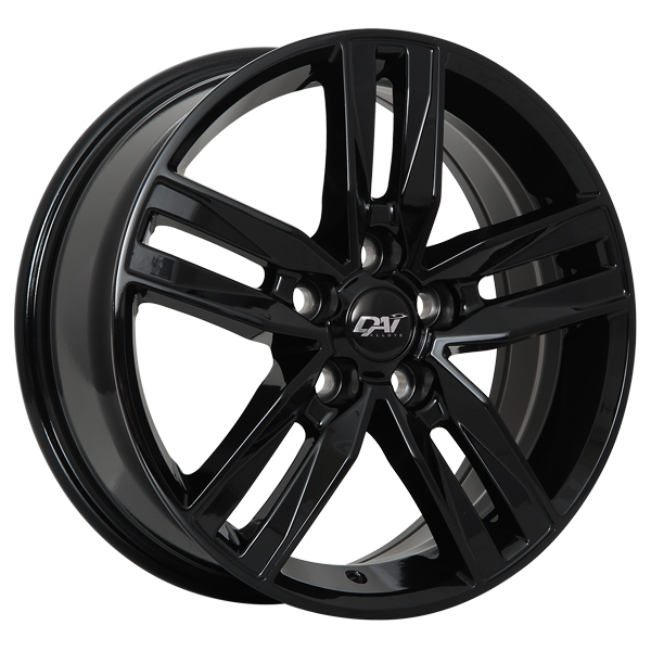 DAI PRIME Gloss Black 17x7 +40 5x115mm 70.3mm - WheelWiz
