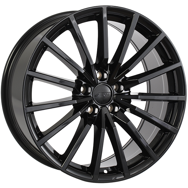 ART Replica REPLICA 128 Gloss Black 17x7.5 +35 5x112mm 66.5mm - Wheelwiz