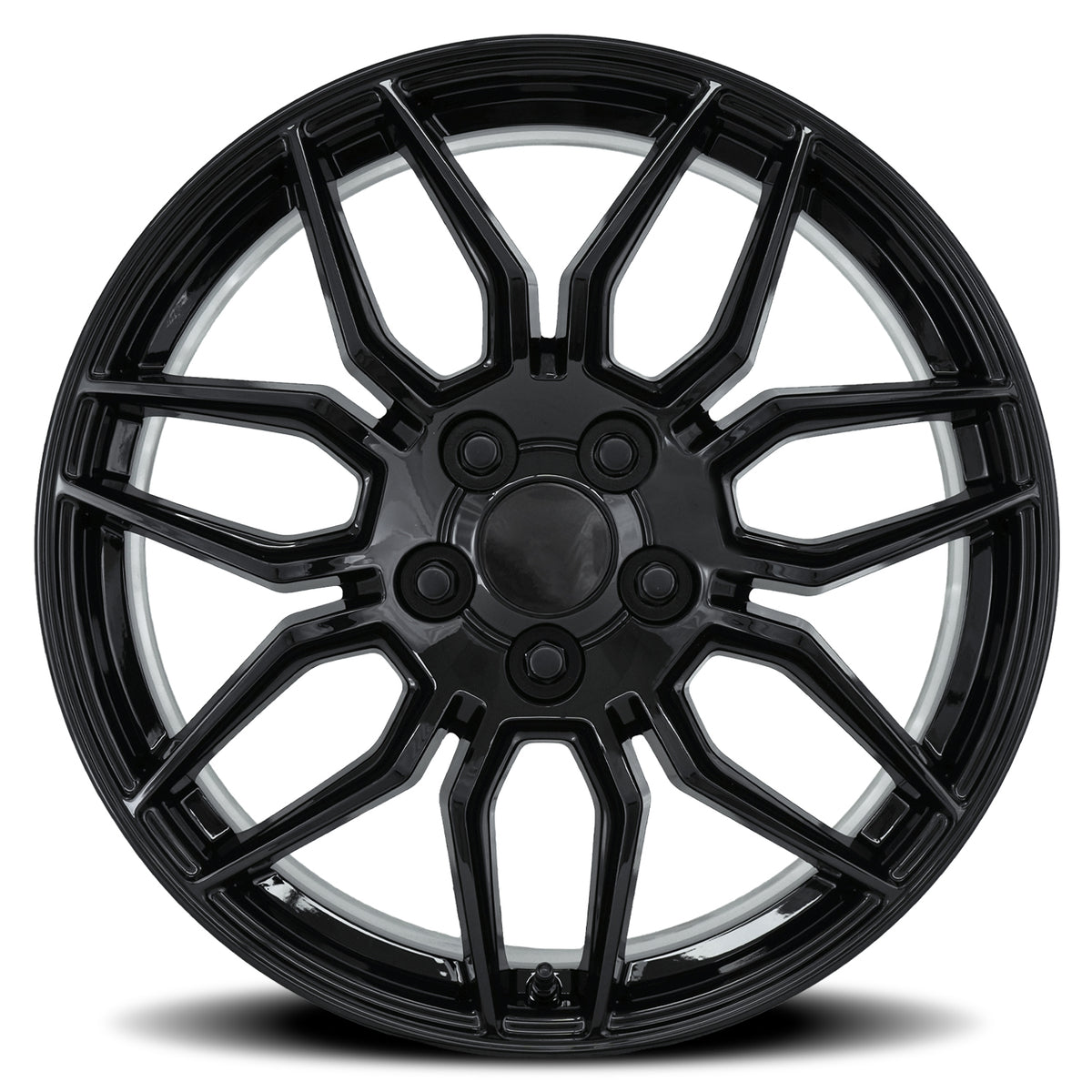 Factory Reproductions FR 401 Gloss Black 19x10 +79 5x120.65mm 70.3mm