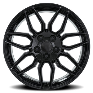 Factory Reproductions FR 401 Gloss Black 19x10 +79 5x120.65mm 70.3mm