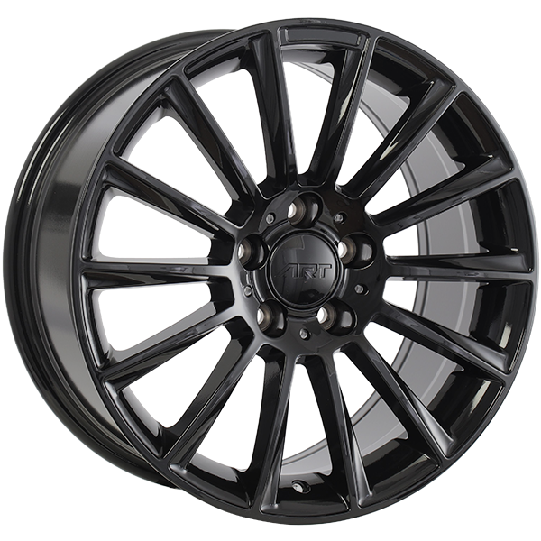 ART Replica REPLICA 92 Gloss Black 17x8 +42 5x112mm 66.6mm - Wheelwiz