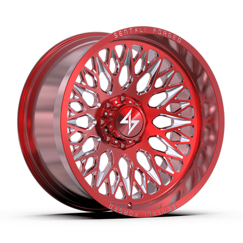 Sentali Forged SF6RM Red Milled 24x12 -44 8x170mm 125.2mm