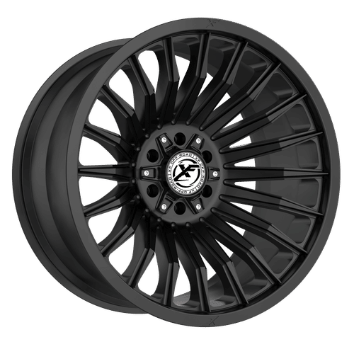 XF Off-Road XF-231 Satin Black Dark Tint 20x10 -12 8x165.1|8x170mm 125.2mm - Wheelwiz