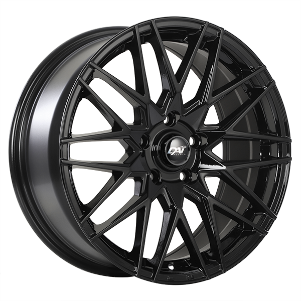 DAI NERVE Gloss Black 16x7 +38 4x100mm 73.1mm - Wheelwiz