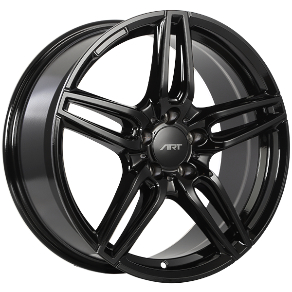ART Replica REPLICA 158 Gloss Black 19x8 +33 5x112mm 66.6mm - WheelWiz