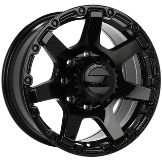 DAI BARRETT Gloss Black 17x8 +20 8x165.1mm 125.1mm