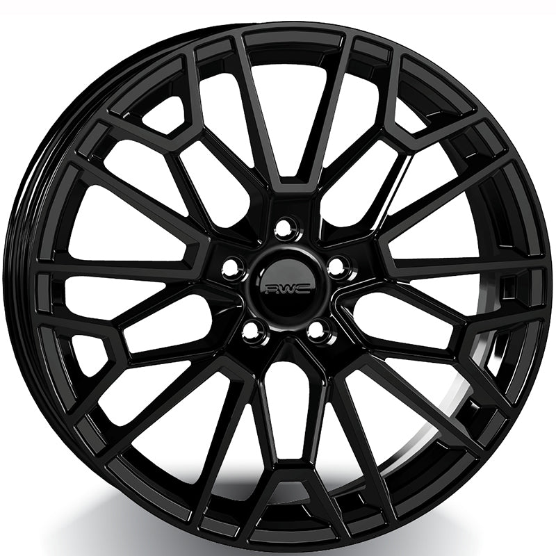 RWC 696 Black 18x8 +30 5x112mm 66.7mm
