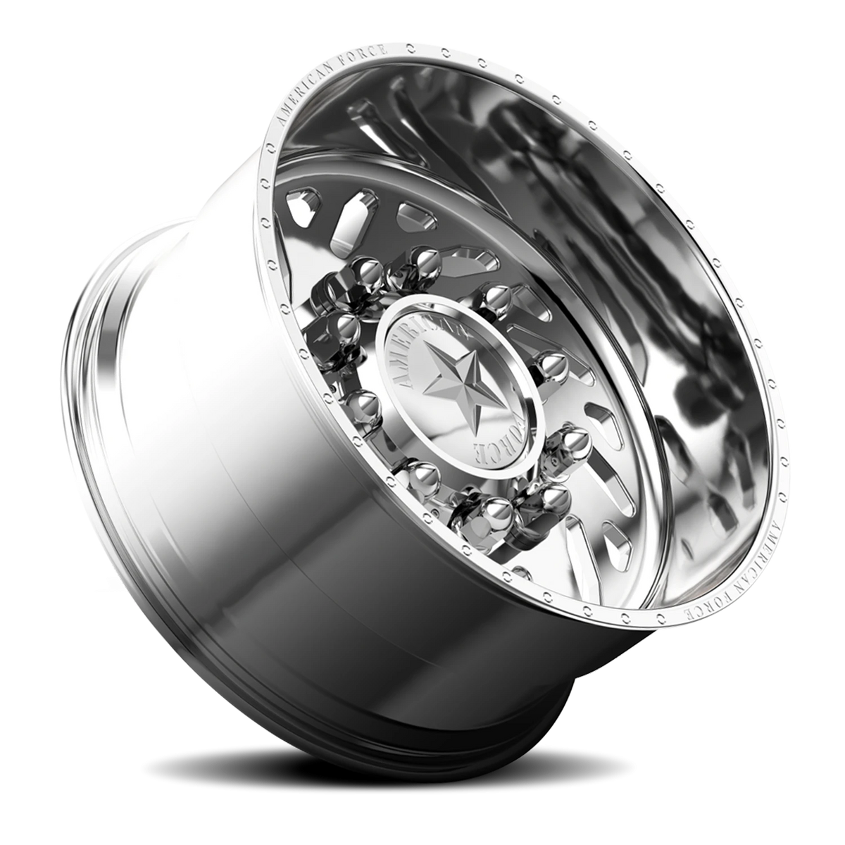 American Force 6F07 Trek SD Polished 22x16 -101 10x225mm 170mm - Wheelwiz