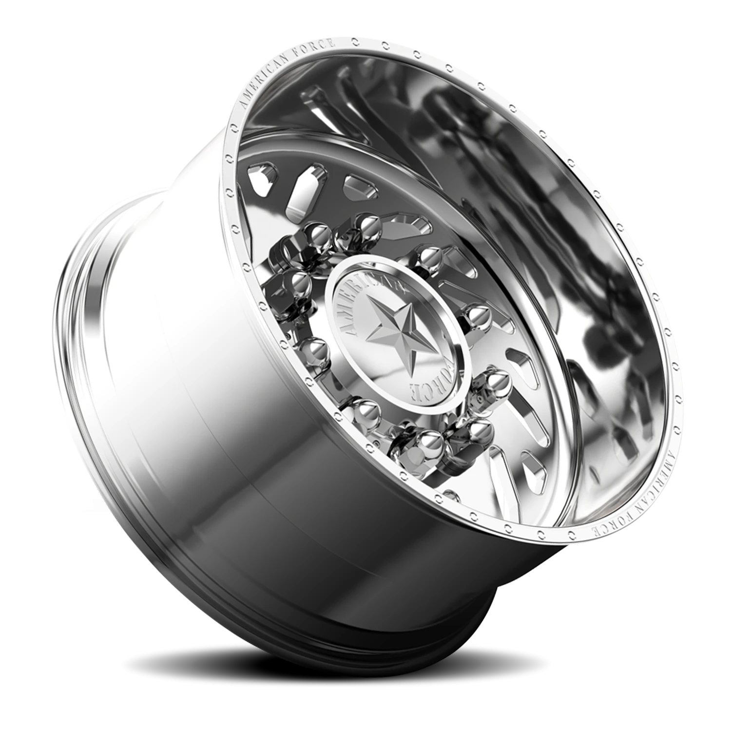 American Force 6F07 Trek SD Polished 26x16 -101 8x165.1mm 117mm - Wheelwiz