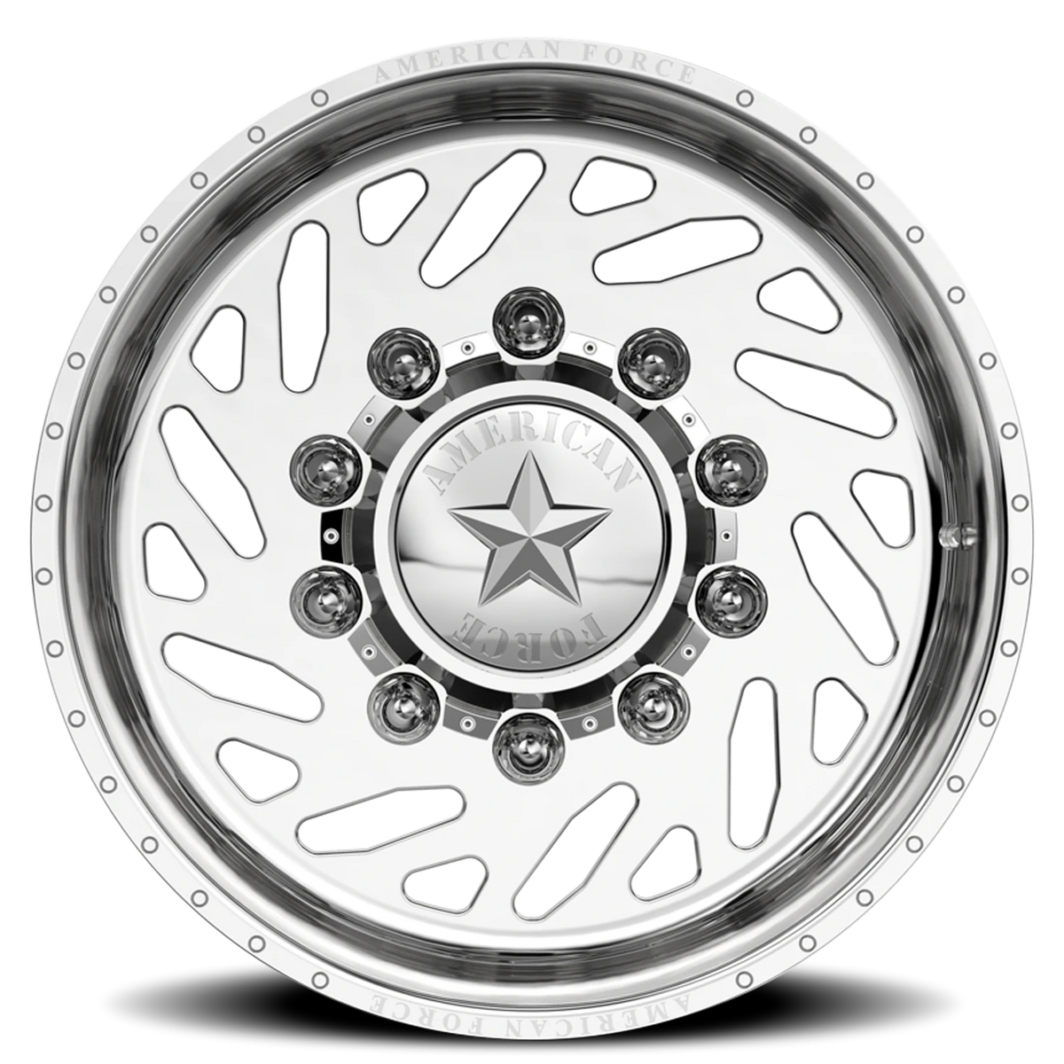 American Force 6F07 Trek SD Polished 22x11 0 8x165.1mm 122mm - Wheelwiz