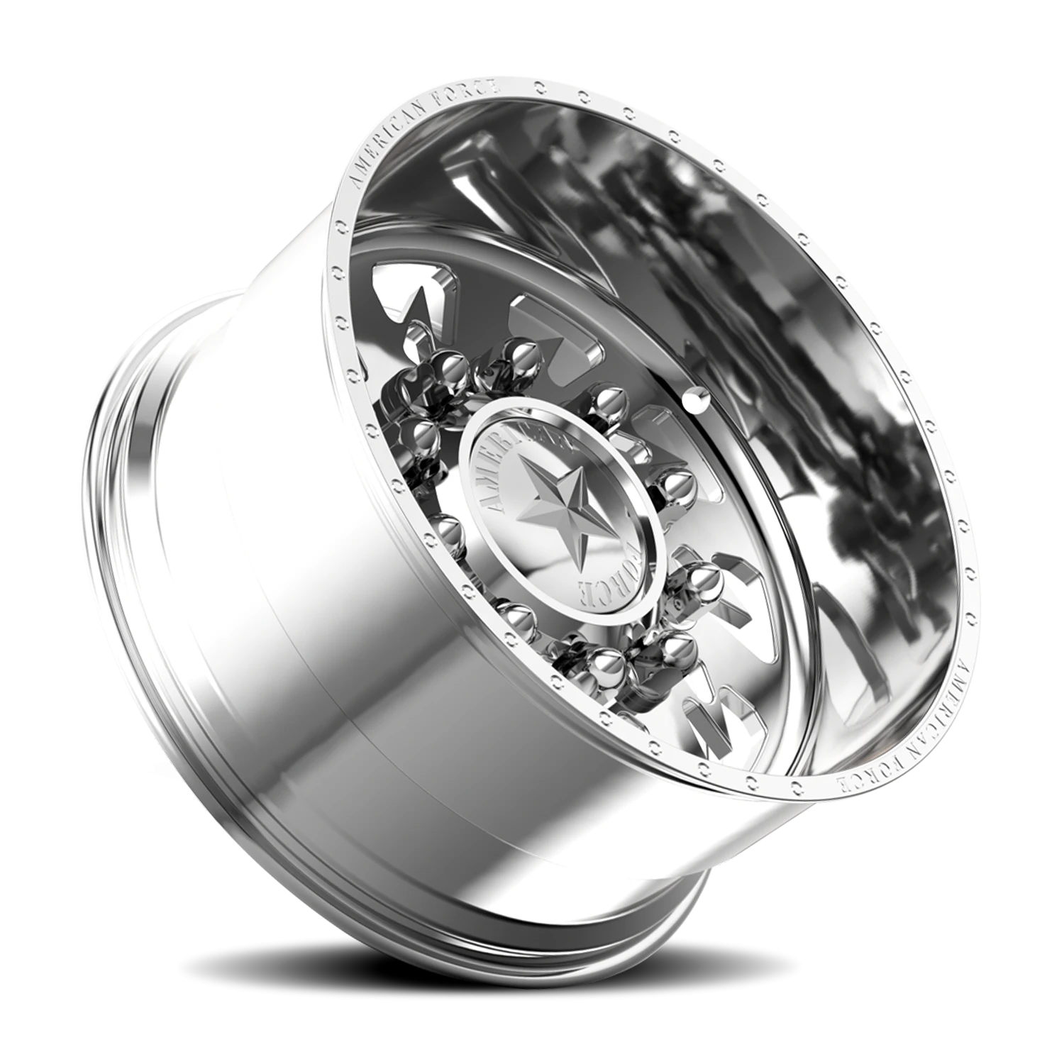 American Force 6G14 Sideways SSBR Polished 26x12 -40 8x165.1mm 220mm - Wheelwiz