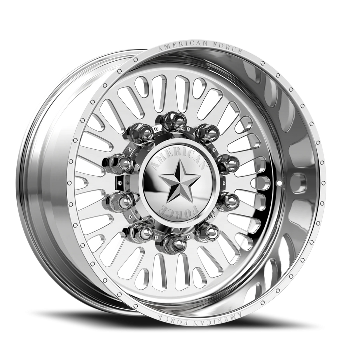 American Force 6N12 Brawn SD Polished 26x12 -40 8x200mm 142mm - Wheelwiz