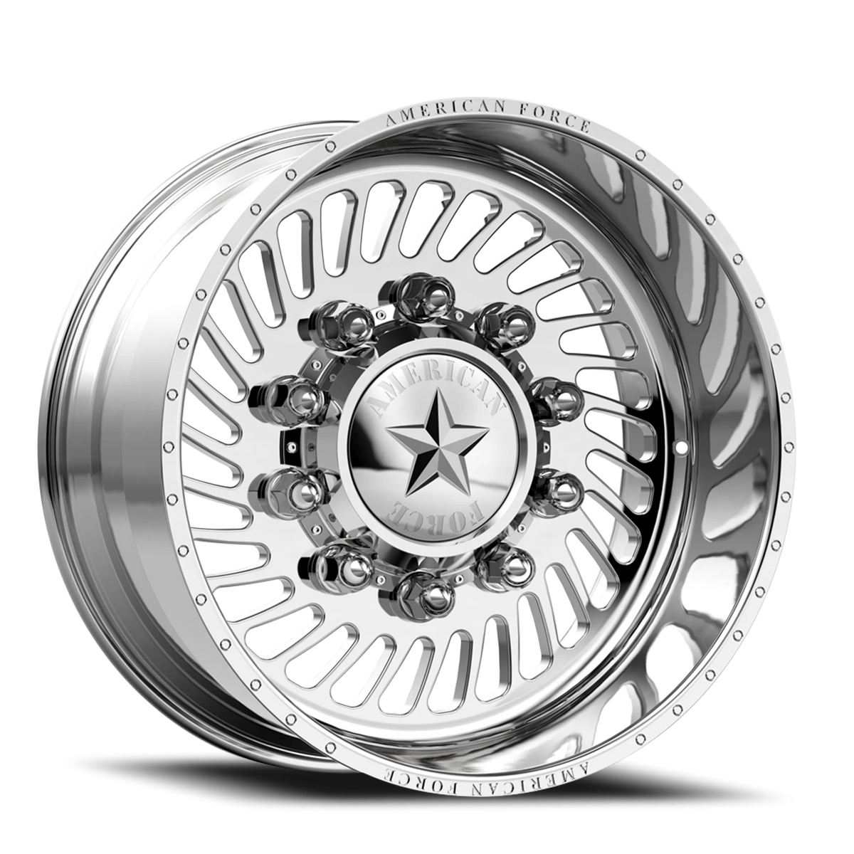 American Force 6N17 Vader SD Polished 26x12 -40 8x200mm 142mm - Wheelwiz
