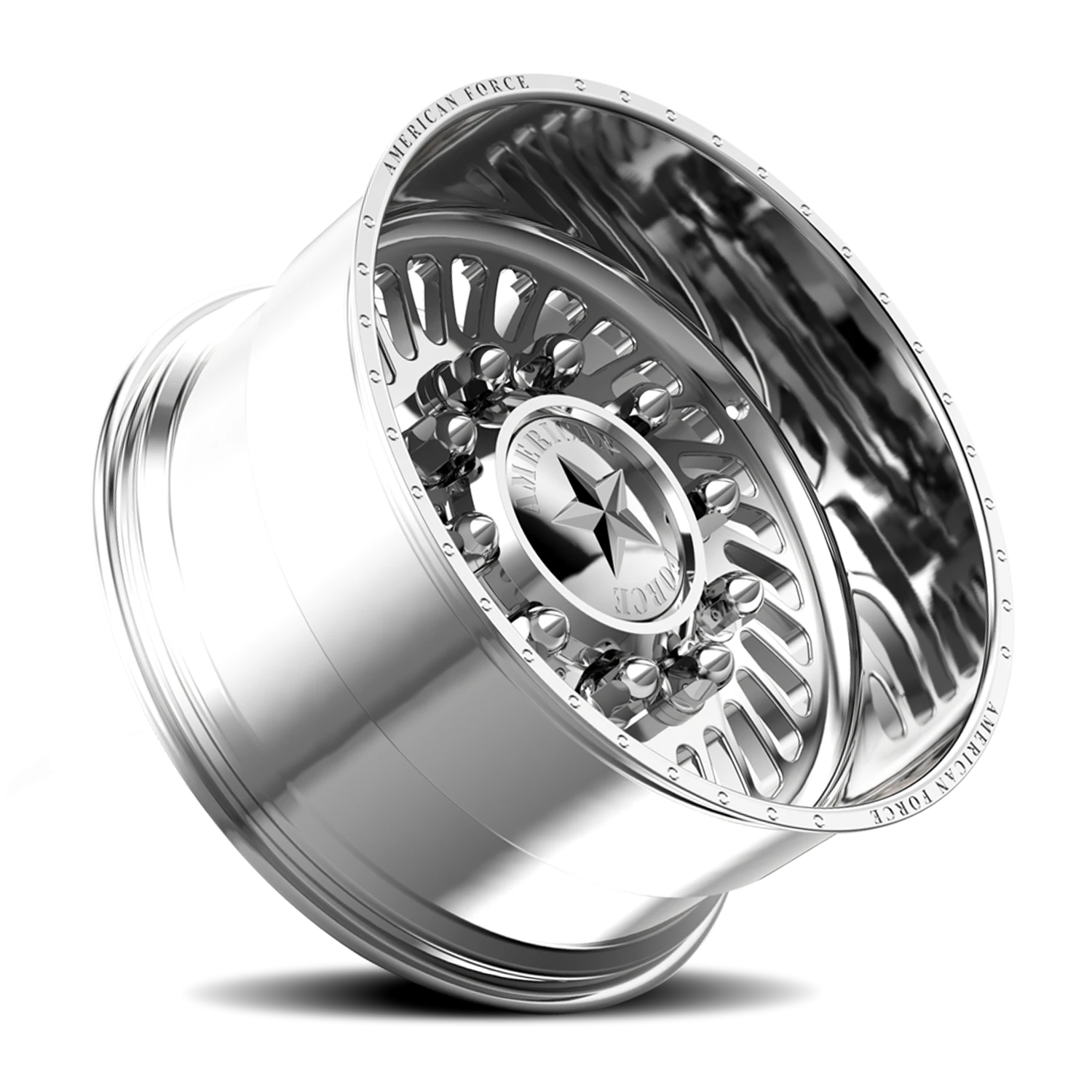 American Force 6N17 Vader SD Polished 26x16 -101 8x210mm 154mm - Wheelwiz