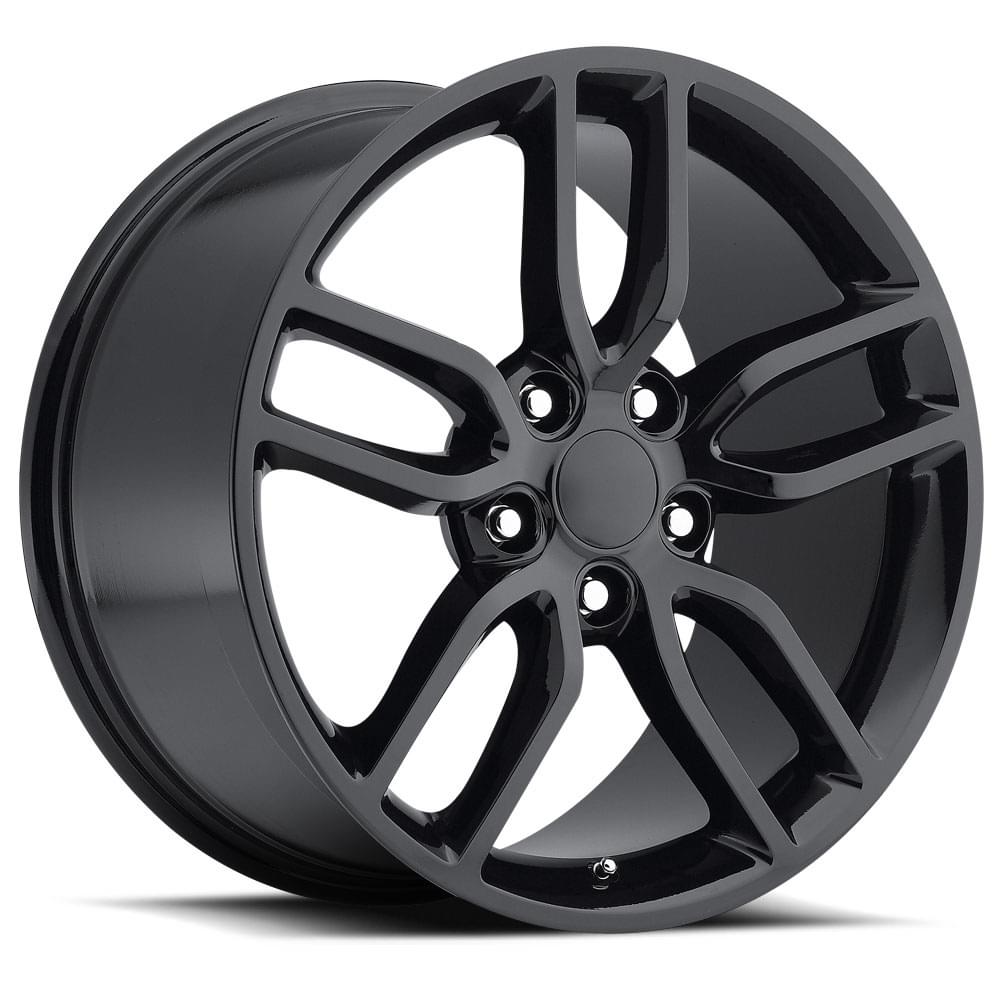 Factory Reproductions FR 26 Gloss Black 19x10 +79 5x120.65mm 70.3mm
