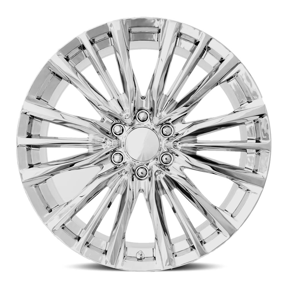Factory Reproductions FR 205 Chrome 24x10 +31 6x139.7mm 78.1mm