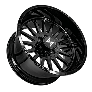 Sentali Forged SF-2 Gloss Black 24x16 -99 8x180mm 0mm - WheelWiz