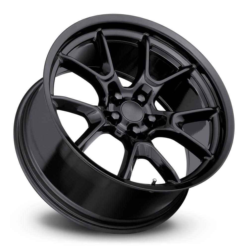 Factory Reproductions FR 66F Gloss Black 20x11 -2.5 5x115mm 71.5mm