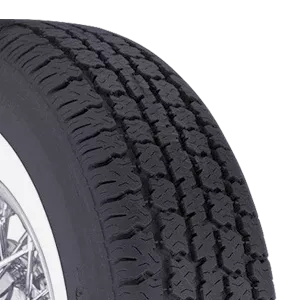 Coker American Classic Radial (2 5/8 INCH Whitewall) 215/75R15 - Wheelwiz