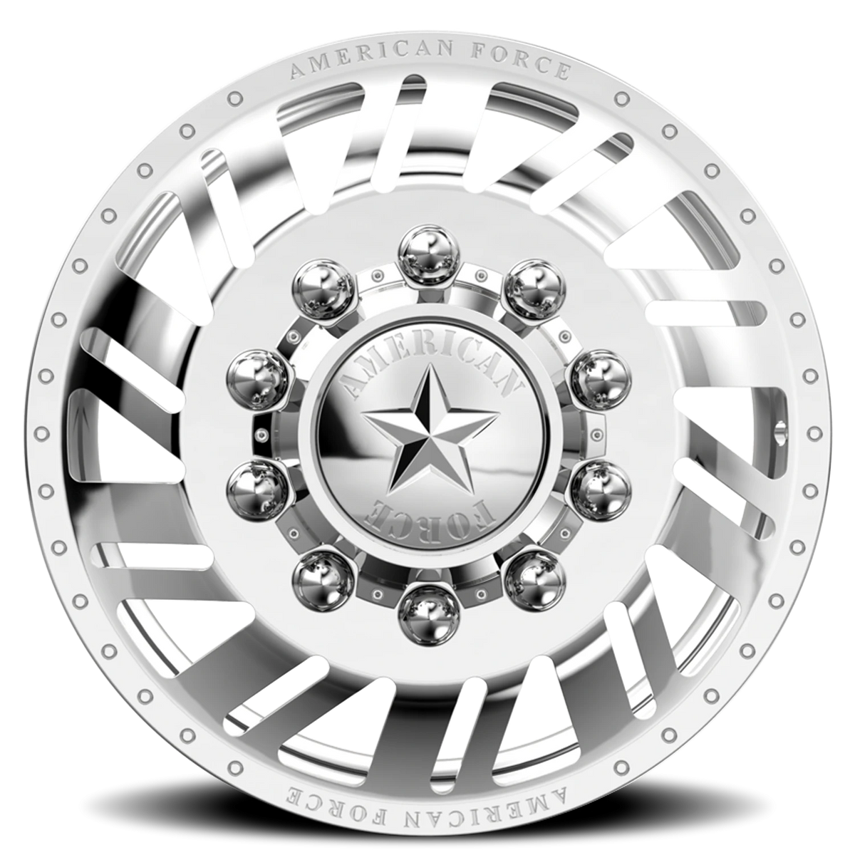 American Force 70 Shift DRW Polished 28x8.25 -130 8x225mm 170mm - Wheelwiz