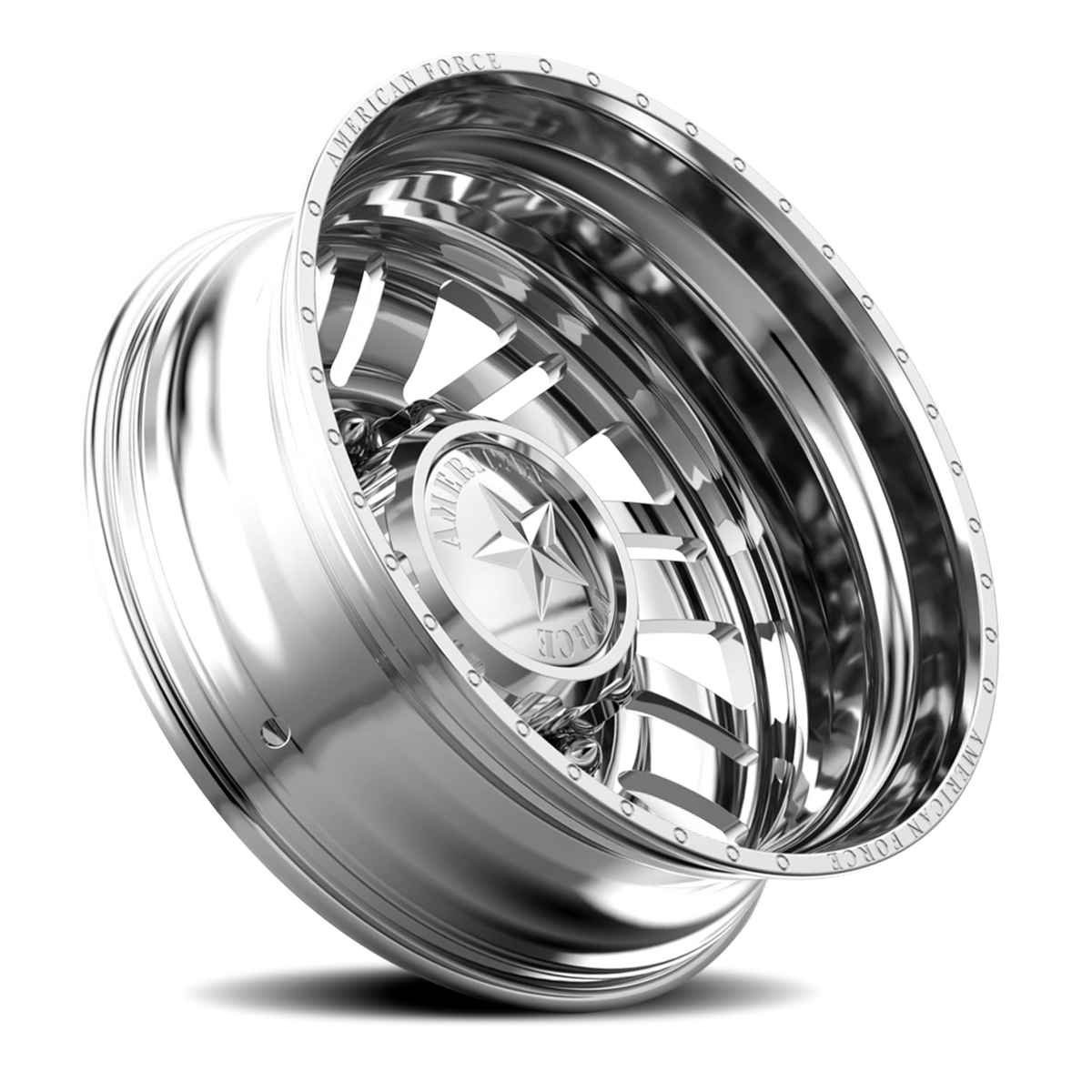 American Force 70 Shift DRW Polished 28x8.25 -130 8x210mm 154mm - Wheelwiz