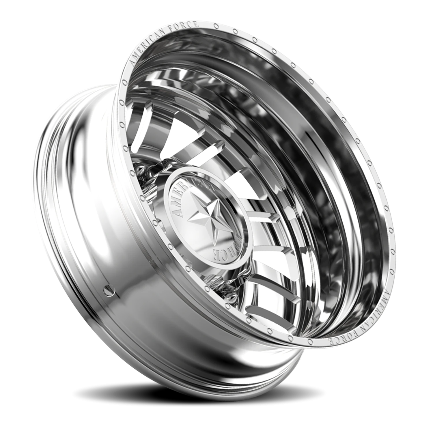 American Force 70 Shift DRW Polished 28x8.25 -130 8x170mm 125mm - Wheelwiz