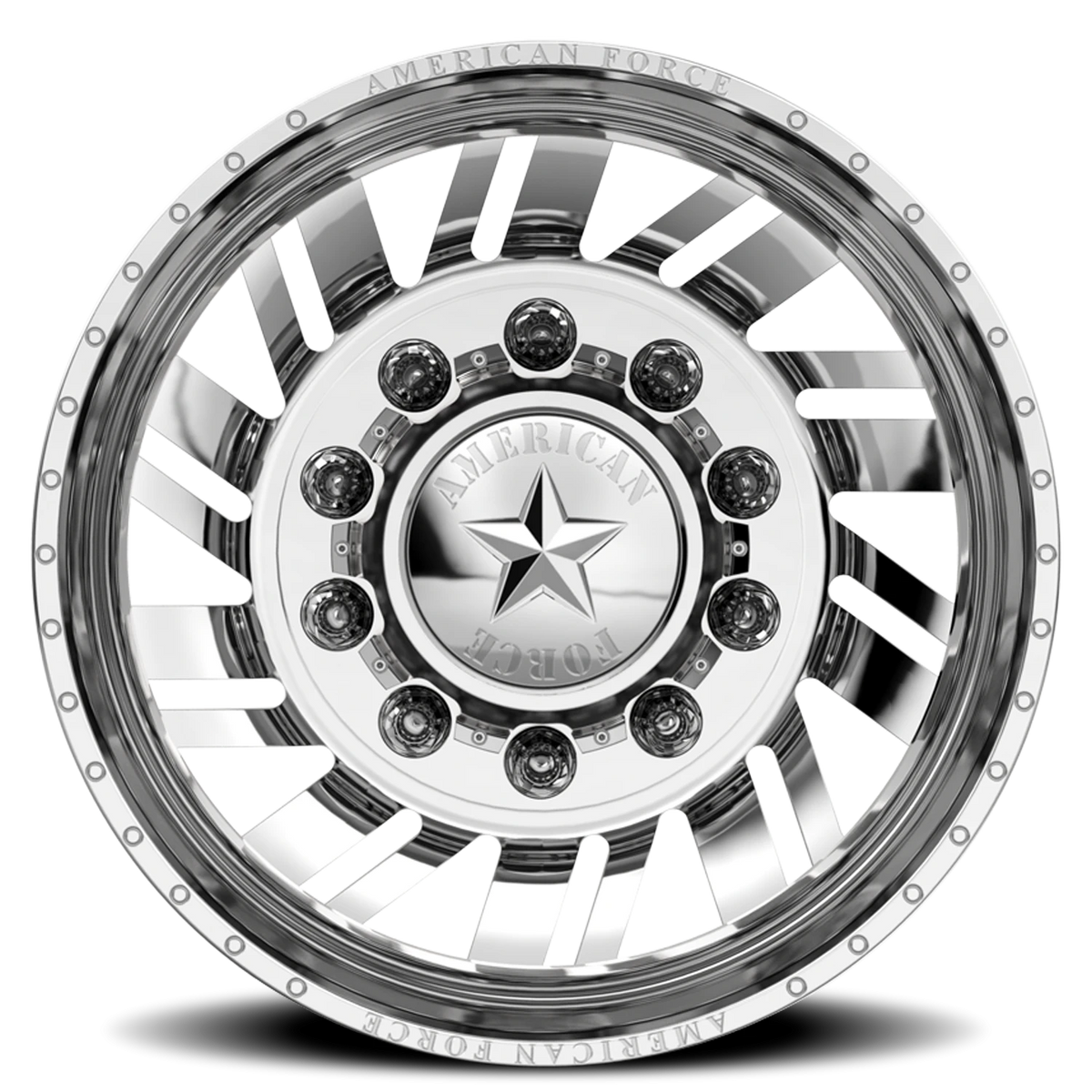 American Force 70 Shift DRW Polished 22x8.25 -145 8x225mm 170mm - Wheelwiz