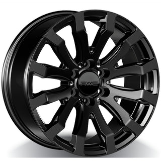 RWC 701 Satin Black 22x10 +18 6x139.7mm 77.8mm
