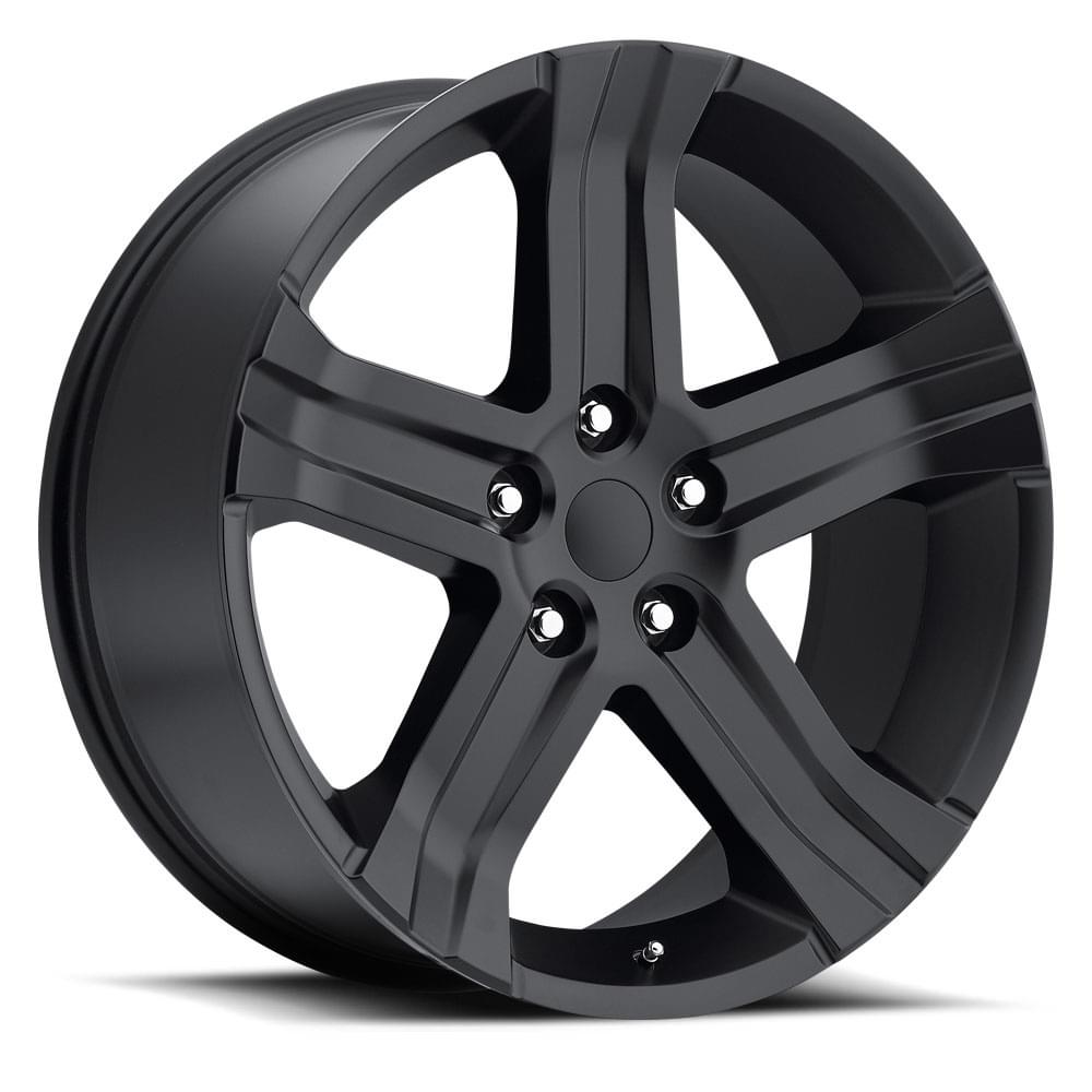 Factory Reproductions FR 69 Satin Black 24x10 +25 5x139.7mm 77.8mm