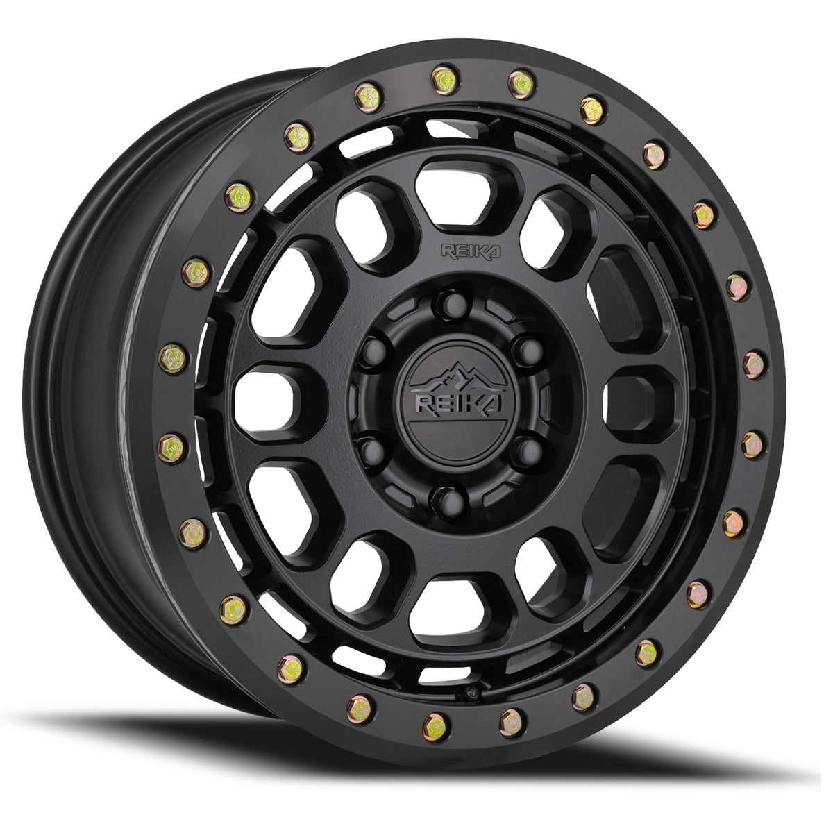 Reika R35 Stain Black 17x8 +30 6x130mm 84.1mm