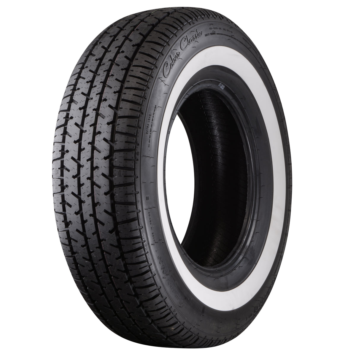 Coker 225/75R15 SS 1.6" WW