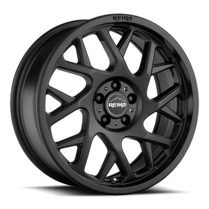 Reika R25 Satin Black 17x8 +38 5x114.3mm 65.1mm