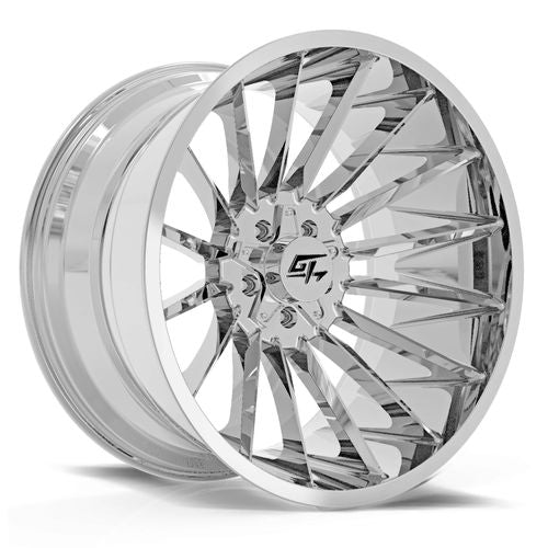 GT Off-Road Stark Chrome Chrome 20x9 +12 8x165.1|8x170mm 125.2mm