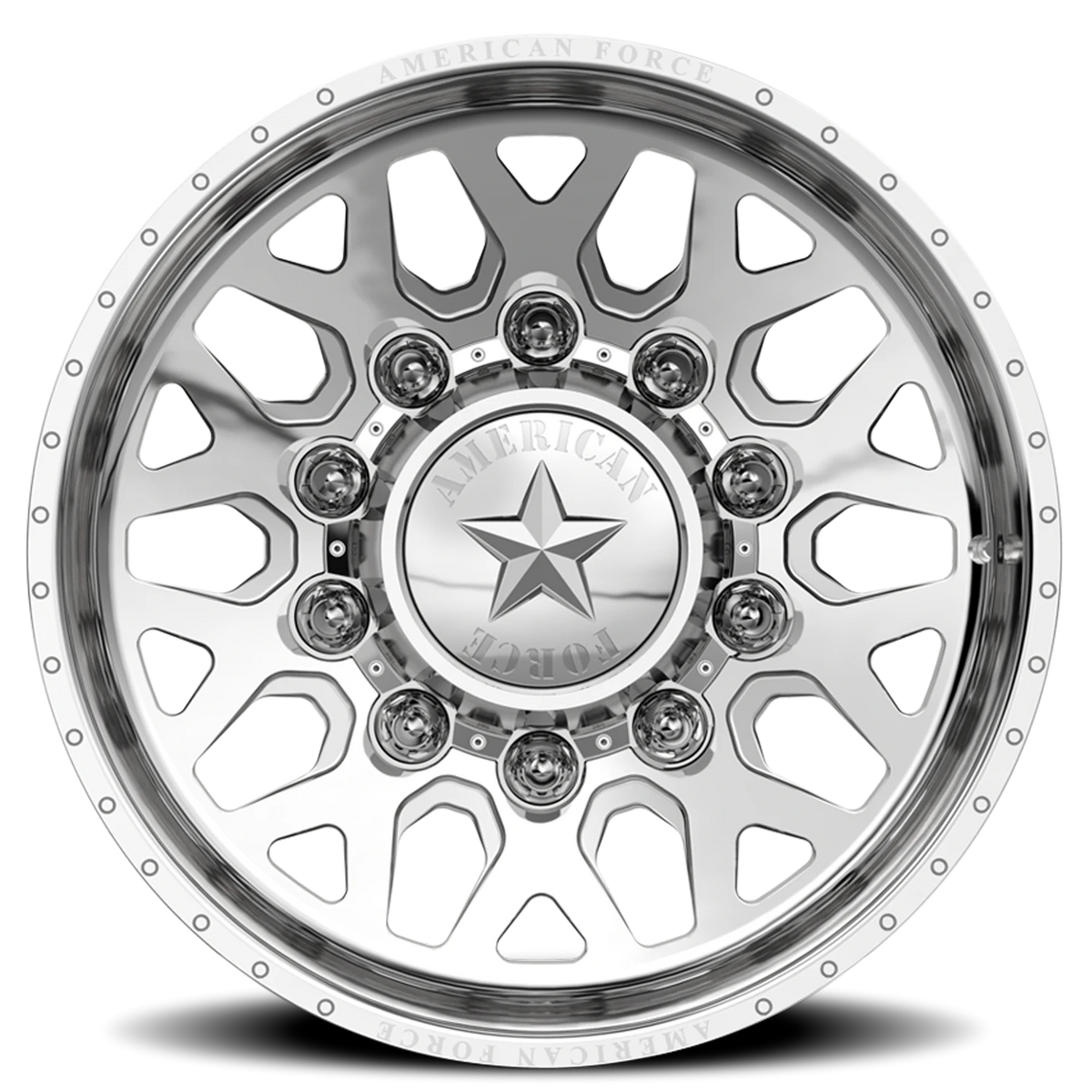 American Force 7F91 Quake CCSD Polished 24x14 -73 8x200mm 142mm - Wheelwiz