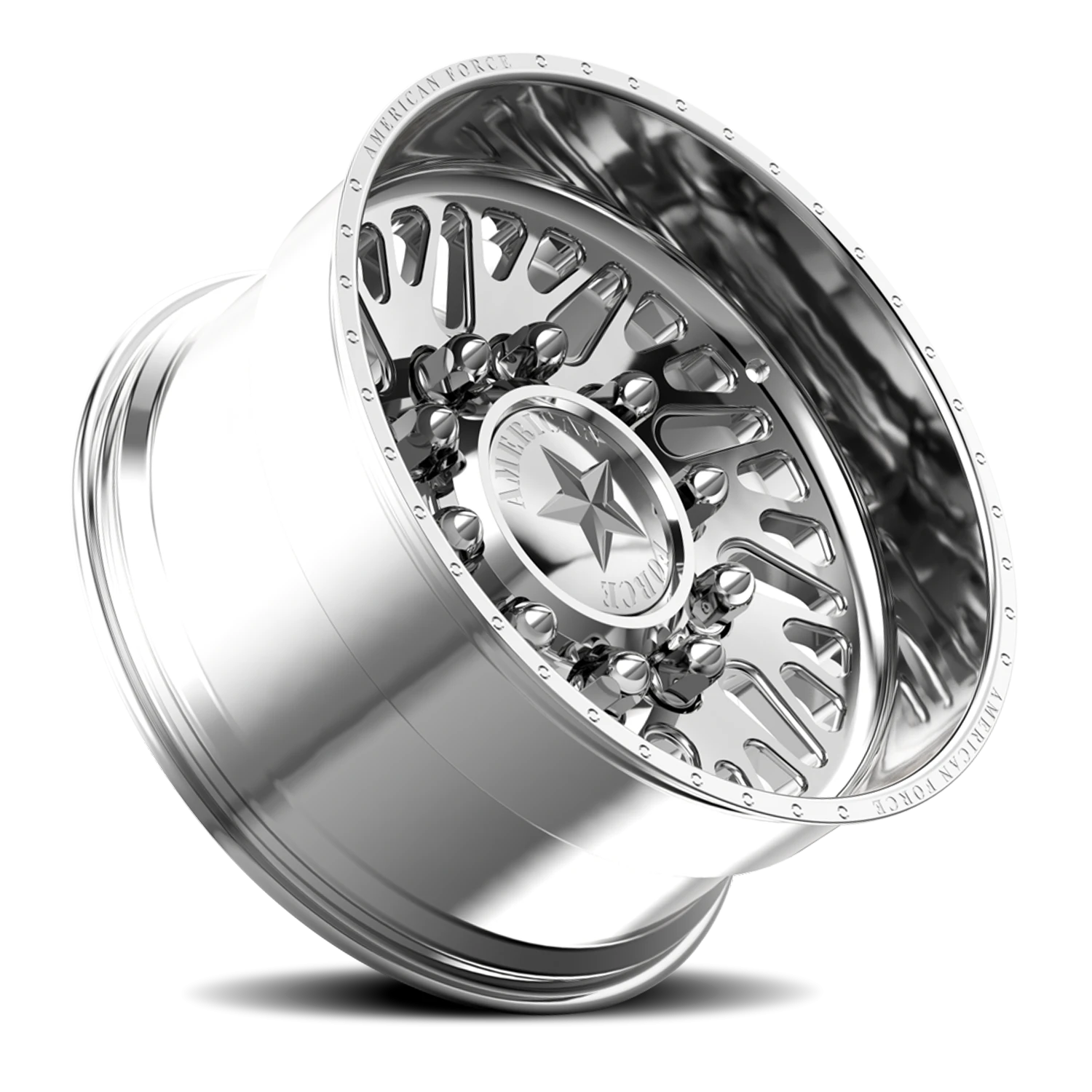 American Force 7H12 Sidewinder CCSD Polished 26x14 -73 10x225mm 170mm - Wheelwiz