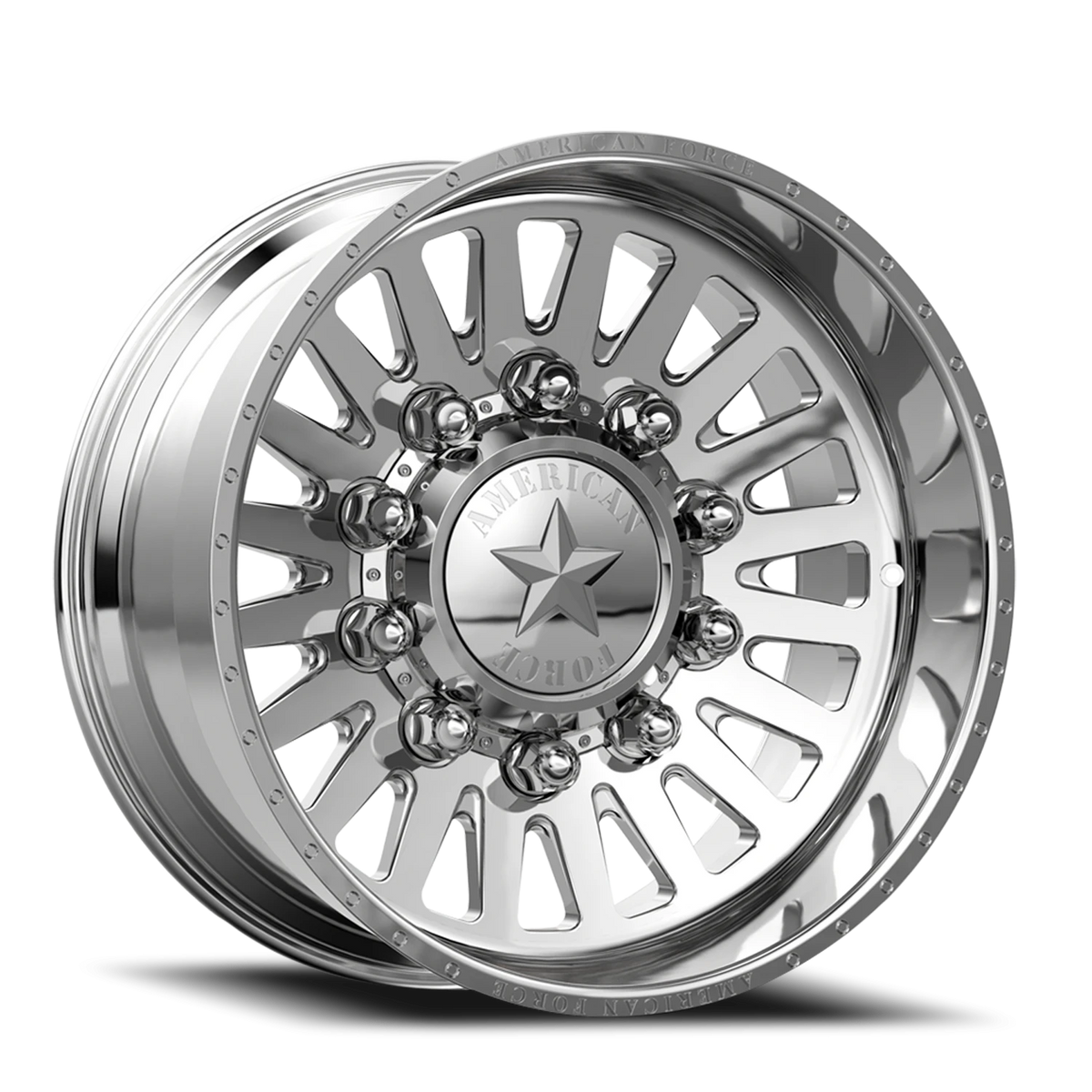 American Force 7H91 Doom CCSD Polished 24x12 -40 8x200mm 142mm - Wheelwiz