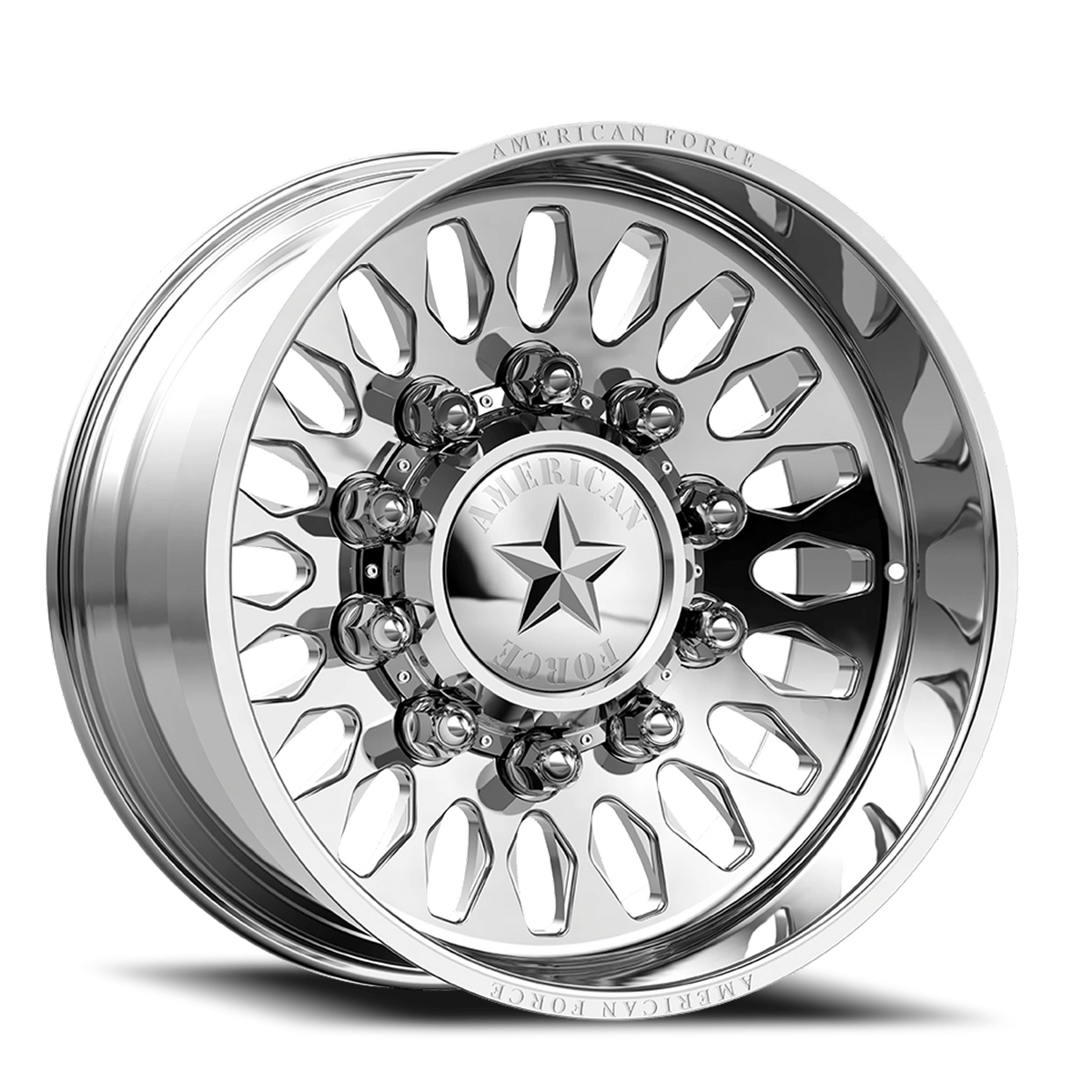 American Force 7N03 Orion CCSD Polished 24x14 -73 8x170mm 125mm - Wheelwiz