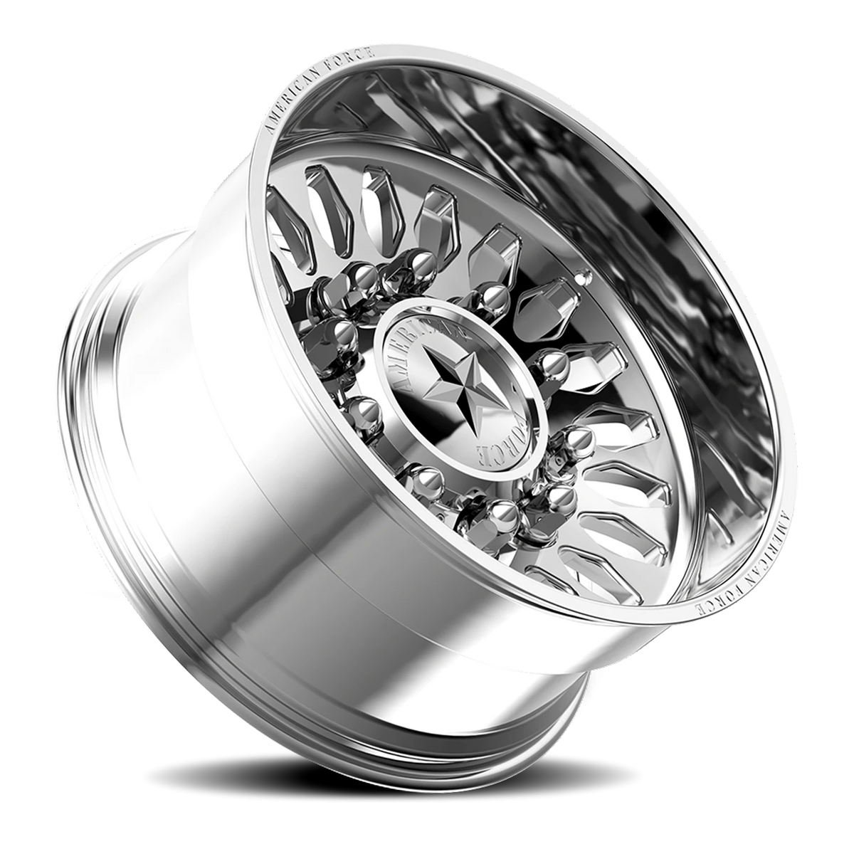 American Force 7N03 Orion CCSD Polished 22x14 -73 8x200mm 142mm - Wheelwiz