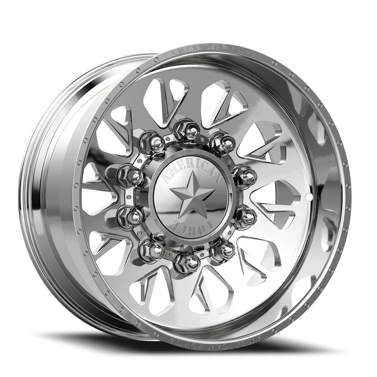 American Force 7N10 Commander CCSD Polished 22x14 -73 8x170mm 125mm - Wheelwiz