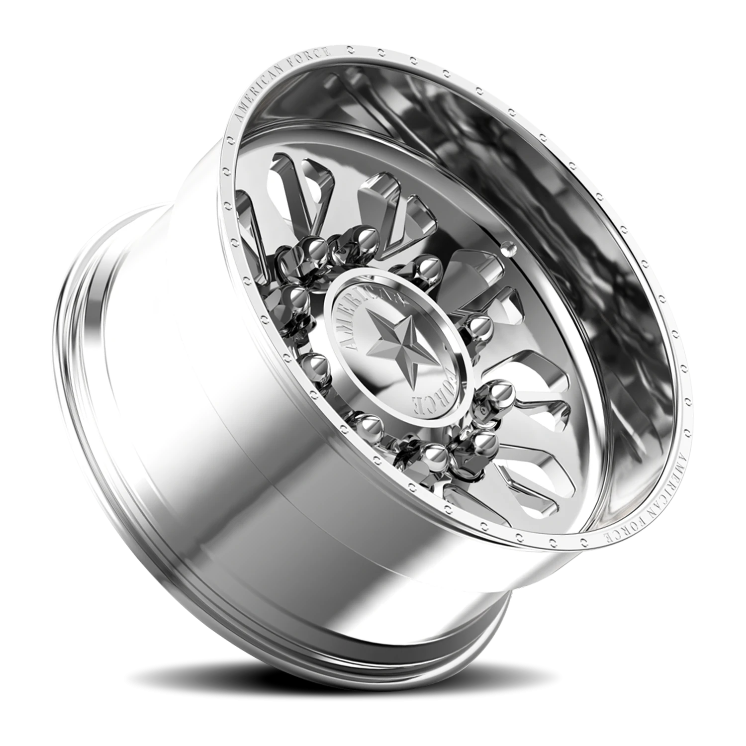 American Force 7N10 Commander CCSD Polished 26x14 -73 8x170mm 125mm - Wheelwiz