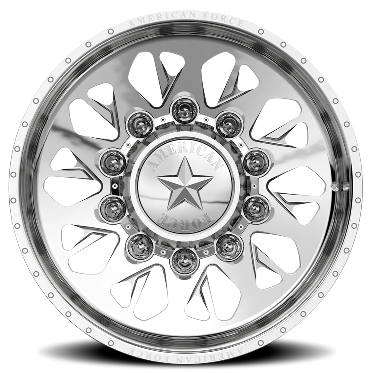 American Force 7N10 Commander CCSD Polished 22x14 -73 8x165.1mm 117mm - Wheelwiz