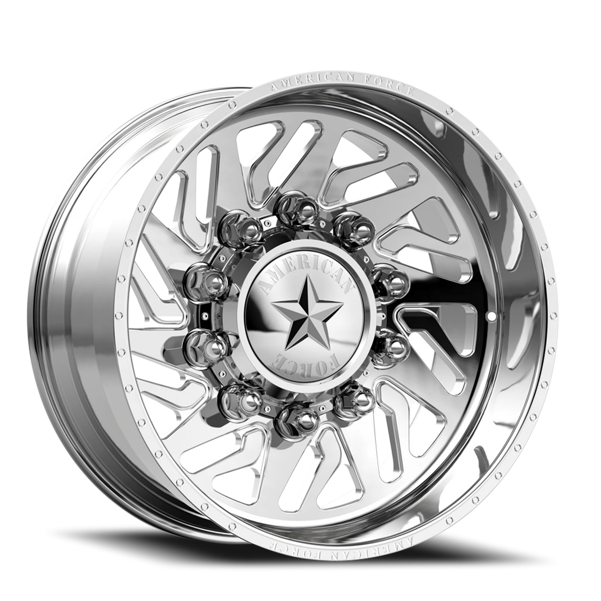 American Force 7N13 Derange CCSD Polished 22x14 -73 8x200mm 142mm - Wheelwiz