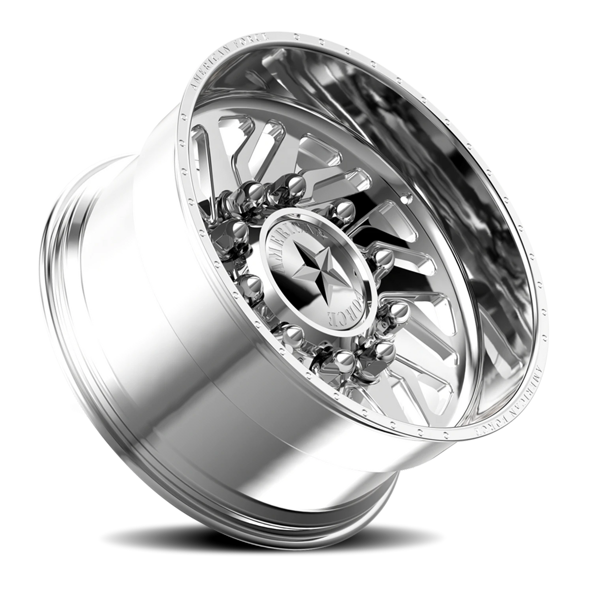 American Force 7N13 Derange CCSD Polished 22x12 -40 8x200mm 142mm - Wheelwiz