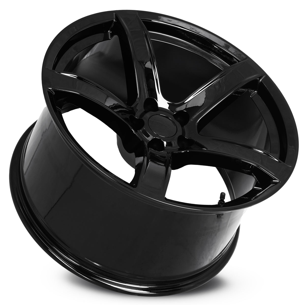 Factory Reproductions FR 77F Gloss Black 20x11 -2.5 5x115mm 71.5mm